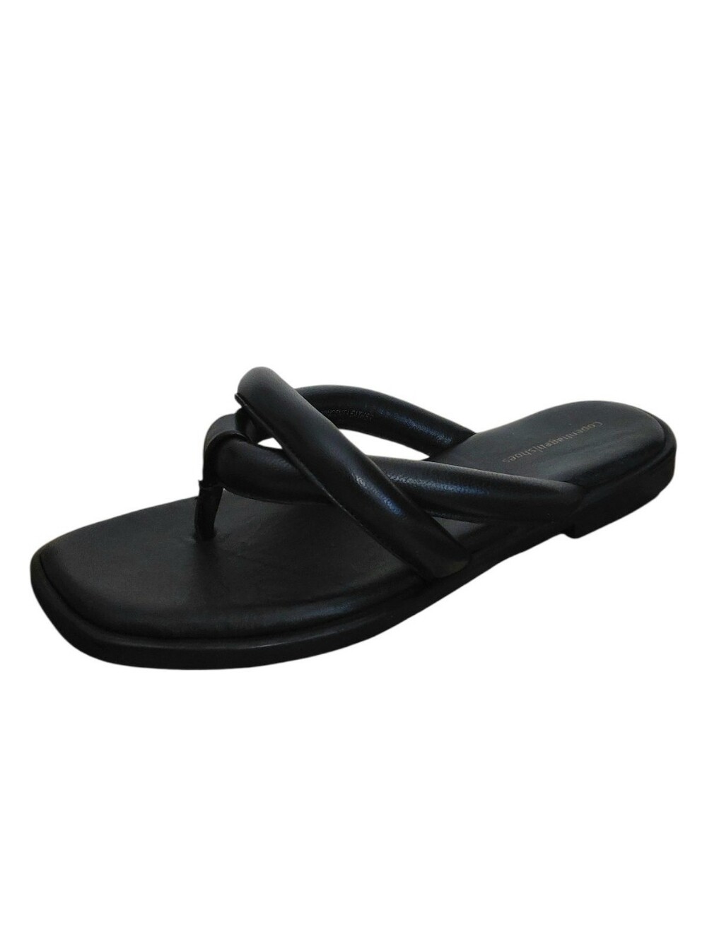 Copenhagen Shoes Vincent Leather Flat Thong Sandals